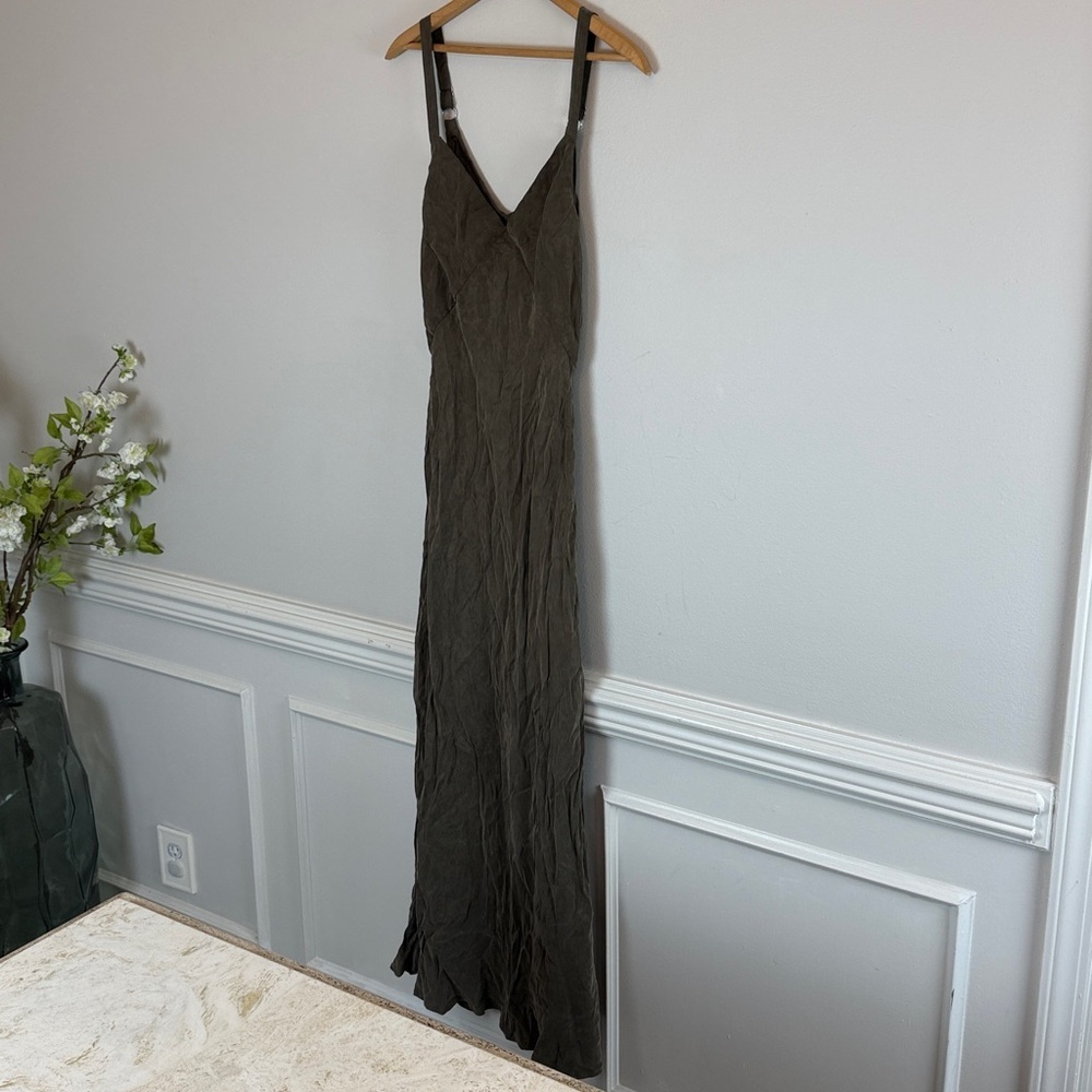 NWT Princess Polly Laurette Maxi Dress Brown women’s size 8